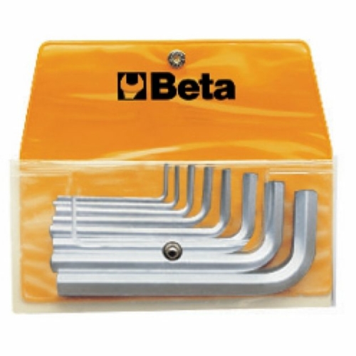 BETA 96/b8 8 részes hajlított imbuszkulcs szerszám készlet műanyag dobozban