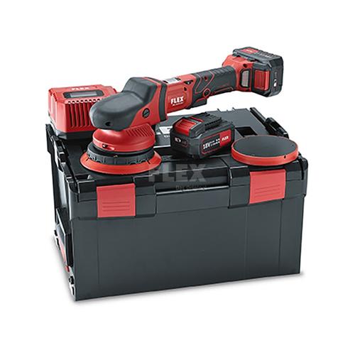 FLEX XFE 15 150 18.0-EC/5.0 Akkus excenterpolírozó szett